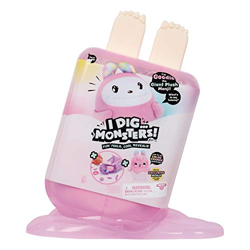 I Dig Monsters Jumbo Popsicle-Paleta, Color Rosa (Flair Leisure Products DGM00100)