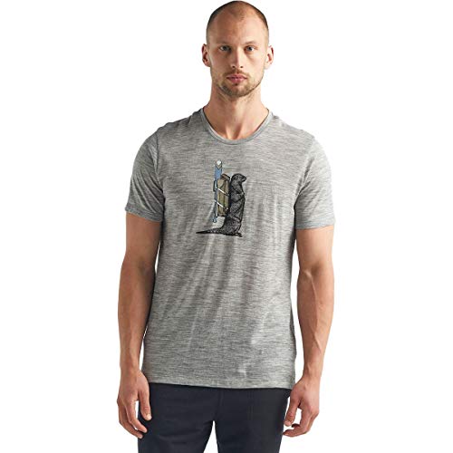 Icebreaker Camiseta Modelo M Tech Lite SS Crewe Otter Paddle Marca