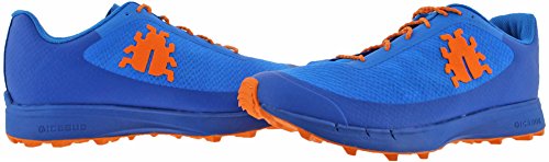 Icebug - Zapatillas Oribi M Rb9X para Trail Running, Color Azul/Naranja, 41