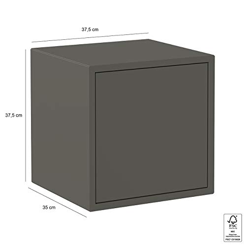 Iconico Home - Cubo de Pared con Puerta de Apertura a presión