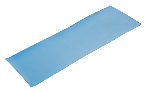 Idena 38193 - Esterilla Aislante con Revestimiento de Aluminio, Aprox. 50 x 180 cm, 7 mm de Grosor, Aislante térmico, compacta y Ligera, Ideal para Yoga, Deportes, Camping, Festivales o Playa