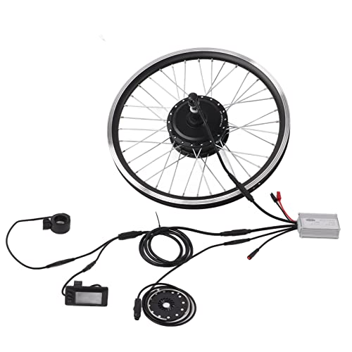 IDWT Kit de Motor de Cubo de Rueda Trasera, Rueda Trasera de 20 Pulgadas Impermeable 36V 250W Kit de Conversión de Bicicleta Eléctrica DIY para Bicicleta de Montaña