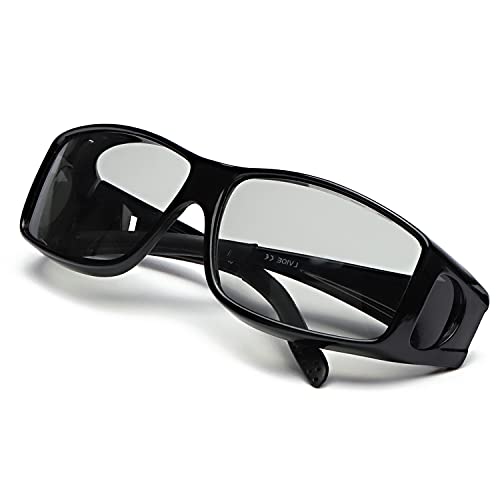 IGnaef Gafas De Sol Polarizadas Fotocromáticas Para Hombre Para Conducir Deporte Al Aire Libre con- Protección 100% UVA/UVB (Negro)