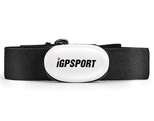 iGPSPORT HR40 Monitor Sensor de Frecuencia Cardíaca Correa para el pecho Bluetooth y ANT + para Correr Ciclismo Gimnasio