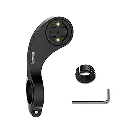 iGPSPORT S80 - Soporte Frontal para Manillar Bicicleta para GPS Compatible Garmin Edge 200/500/510/520/530//800/810/820/1000/1030 iGS130/iGS20E/iGS10/iGS50E/iGS618/iGS620 Compatible con S81