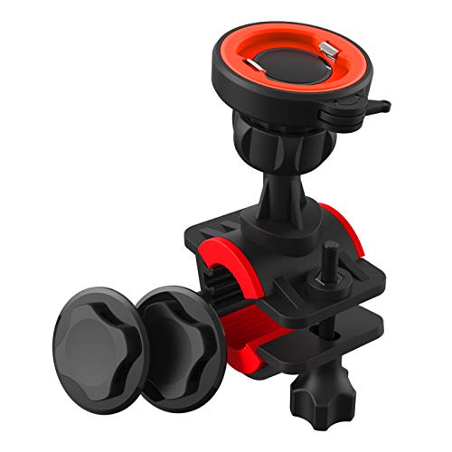 iitrust Soporte para Bicicleta/Moto, Giro de 360 Grados, Universal para Phone 7/6 Plus/6s/6/SE y Android Smartphone(Dentro de 7 Pulgadas),Color Negro