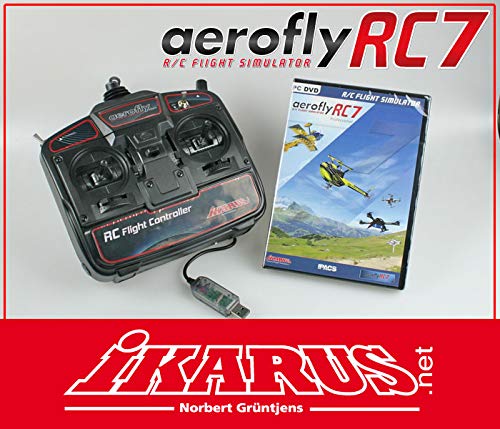 Ikarus aerofly RC7 Professional DVD with USB-Commander