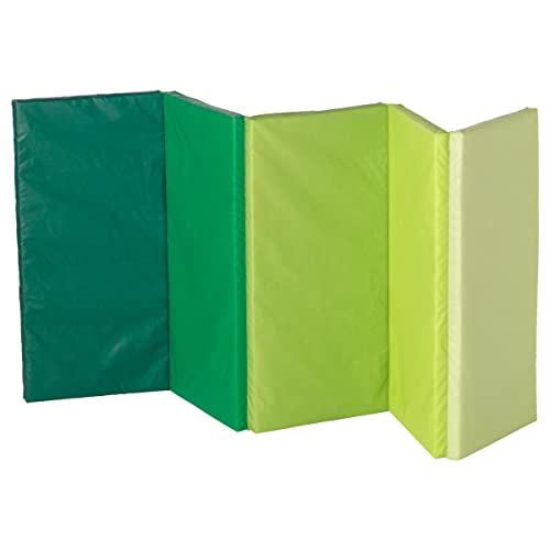 Ikea PLUFSIG - Esterilla Plegable para Gimnasia (78 x 185 cm), Color Verde