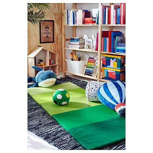 Ikea PLUFSIG - Esterilla Plegable para Gimnasia (78 x 185 cm), Color Verde