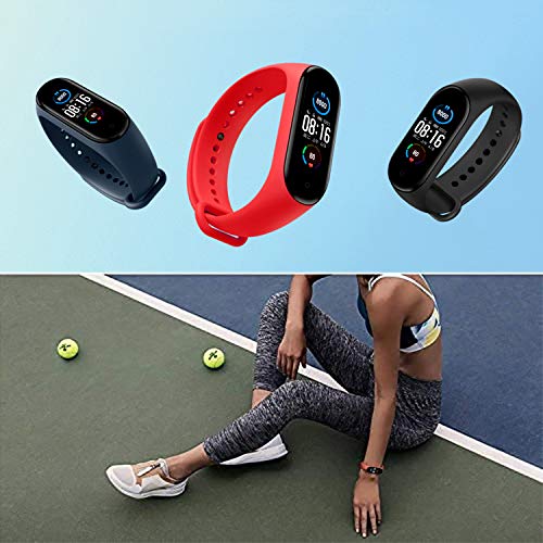 IMBZBK [19 Piezas] 15 Piezas Correas para Xiaomi Mi Band 6/Mi Band 5 + 4 Piezas TPU Protector Pantalla, Pulsera de Repuesto Colorida Pulsera de Silicona