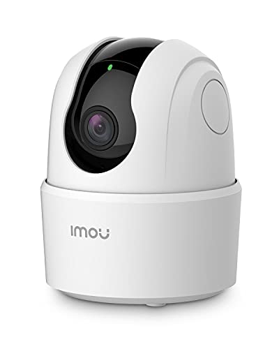 Imou Cámara IP WiFi Interior 1080P con Detección de Humano, Cámara de Vigilancia WiFi Interior con Modo de Privacidad, Compatbile con 2.4GHz WiFi, Detección de Sonidos Extraños, Work with Alexa