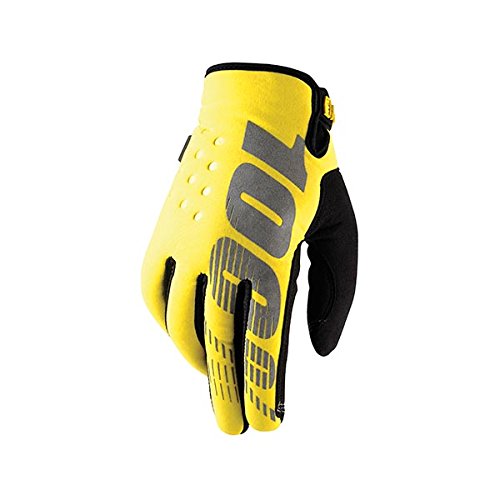 Inconnu 100% BRISKER – Guantes de protección, color Amarillo - amarillo, tamaño S