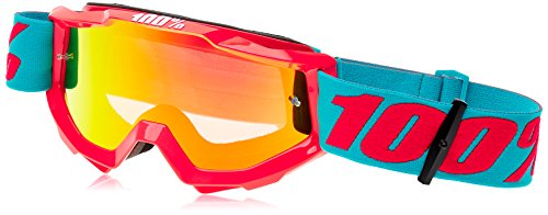 Inconnu Accuri - Gafas Protectora para Ciclismo de montaña, para Adulto, Color Naranja