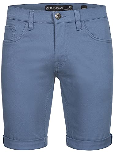 Indicode Hombre Villeurbanne Pantalones Cortos China Blue Medium