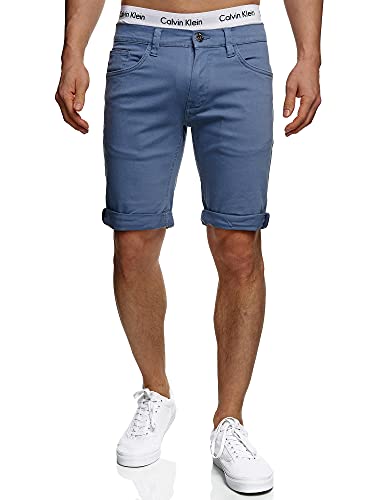 Indicode Hombre Villeurbanne Pantalones Cortos China Blue Medium