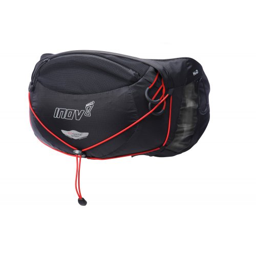 Inov-8 SS14 Race Pro 3 Mochila, Color Negro/Rojo, tamaño tamaño único