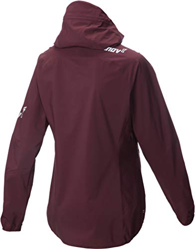 Inov8 Stormshell Full Cremallera Women's Chaqueta para Correr, Morado, Talla EU 34 UK8