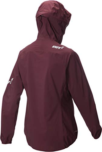 Inov8 Stormshell Full Cremallera Women's Chaqueta para Correr, Morado, Talla EU 34 UK8