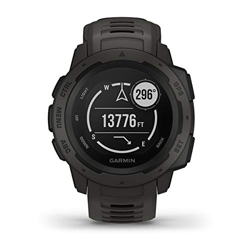 Instinct, GPS Watch, Graphite, WW (Reacondicionado)