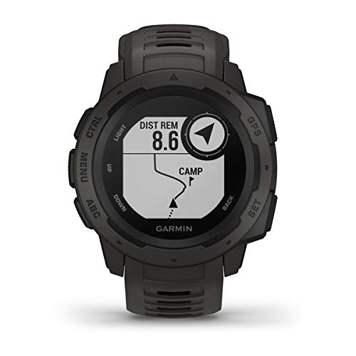 Instinct, GPS Watch, Graphite, WW (Reacondicionado)