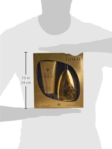 Instituto Español Poseidon Gold Eau de Toilette para Hombre - Set Colonia 150 ML y After Shave