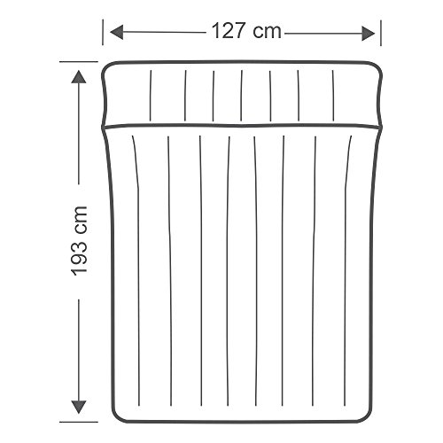 Intex 67997 - Colchoneta hinchable de camping 67 x 184 x 17 cm