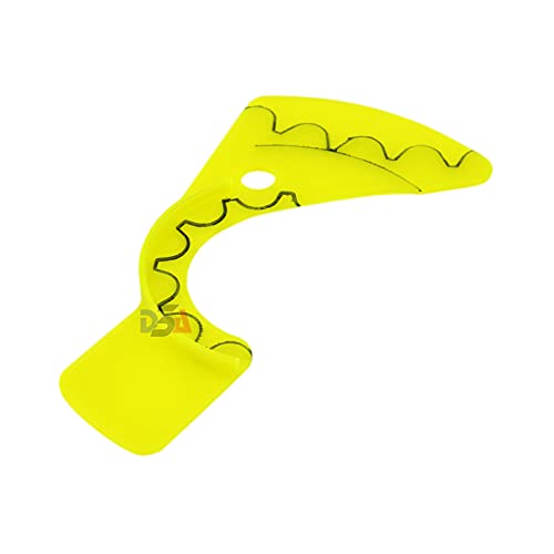 Irox Herramienta de ajuste de tensión del desviador trasero B-Gap para cambio SRAM Eagle GX NX XX X0 XO 12 velocidades Tool Fabricado con PLA en impresión 3D amarillo neón cadena cadena