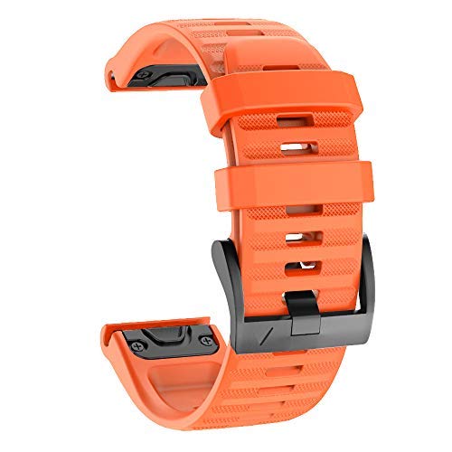 Isabake Correa de Reloj para Garmin Fenix 6/6 Pro, Fenix 5/5 Plus, Forerunner 935, Forerunner 945, Approach s60, quatix 5, Banda QuickFit de 22 mm de Ancho