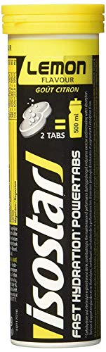 Isostar Fast Hydration Powertabs Lemon, paquete de 3