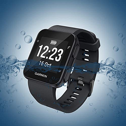 Itsy Fox Compatible con Garmin Forerunner 35 Correa, Reemplazo de Correa de Silicona Suave para Garmin Forerunner 35 - Negro