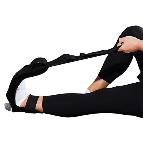 iwobi Correa de Estiramiento de Yoga, Fitness Yoga Correa, Tobillo Ligamentos Banda con múltiples Grip Loops, para Entrenamiento de flexibilidad Entrenamiento de instrucción Baile Gimnasio