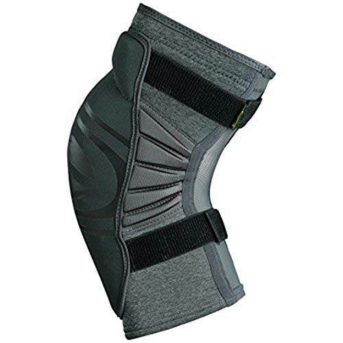 IXS Carve EVO+ Knee Guard Grey XS Protecciones, Adultos Unisex, Negro