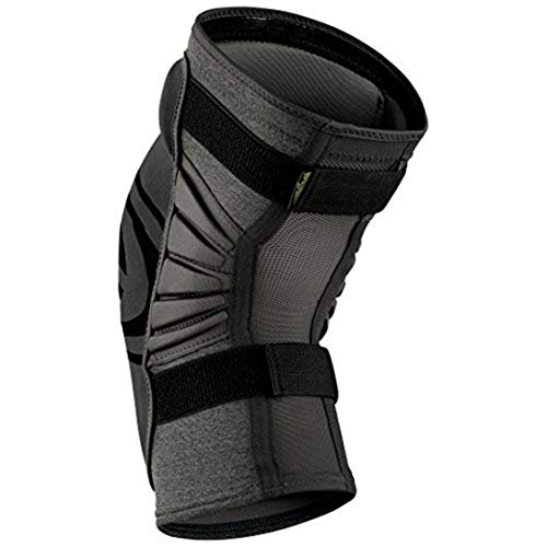 IXS Carve EVO+ Knee Guard Grey XS Protecciones, Adultos Unisex, Negro