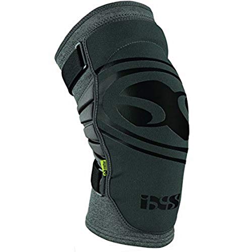 IXS Carve EVO+ Knee Guard Grey XS Protecciones, Adultos Unisex, Negro