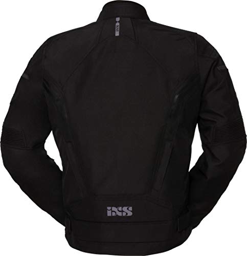 IXS Chaqueta de motorista con protectores X-Sport RS-400-ST, color negro, S, para hombre, atletas, todo el año, poliéster