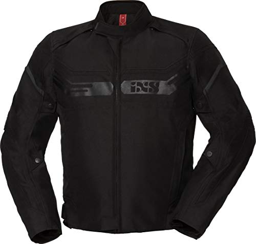 IXS Chaqueta de motorista con protectores X-Sport RS-400-ST, color negro, S, para hombre, atletas, todo el año, poliéster