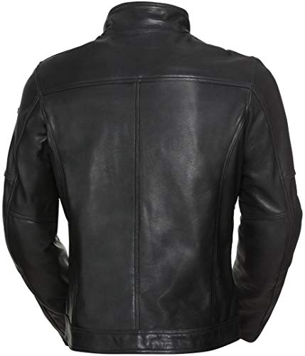 IXS Classic LD Nick - Chaqueta de piel para motorista, color negro