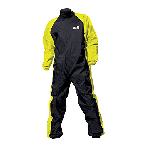 IXS Orca Evo traje combinado para lluvia - negro-amarillo neón, L