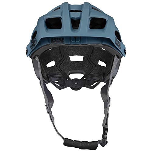 IXS RS EVO Casco para Bicicleta de montaña Trail/All Mountain, Unisex Adulto, Azul océano, SM (54-58cm