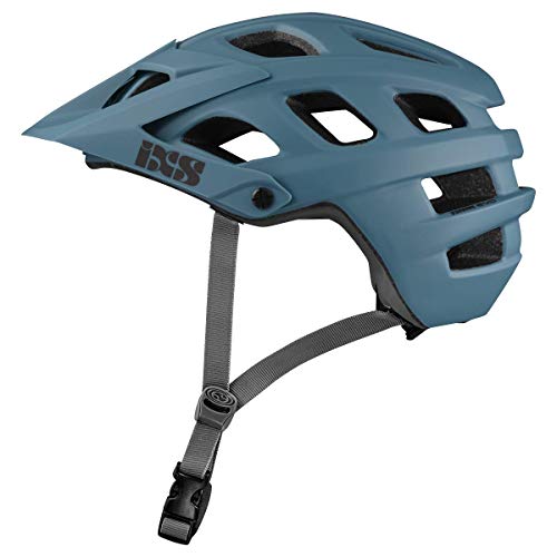 IXS RS EVO Casco para Bicicleta de montaña Trail/All Mountain, Unisex Adulto, Azul océano, SM (54-58cm