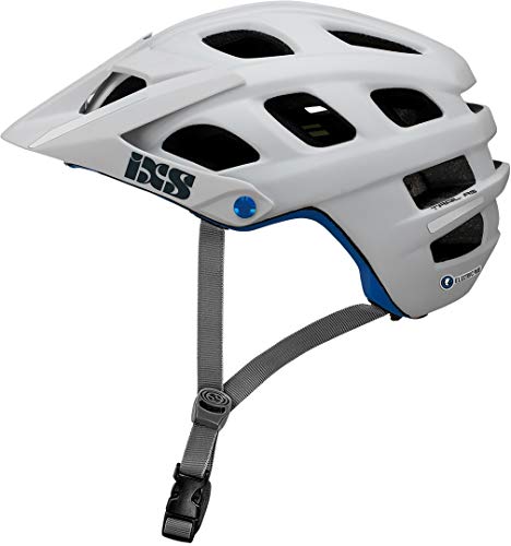IXS Trail EVO Electric Plus E-Bike Edition - Casco de Bicicleta de montaña Unisex para Adulto, Color Blanco, M