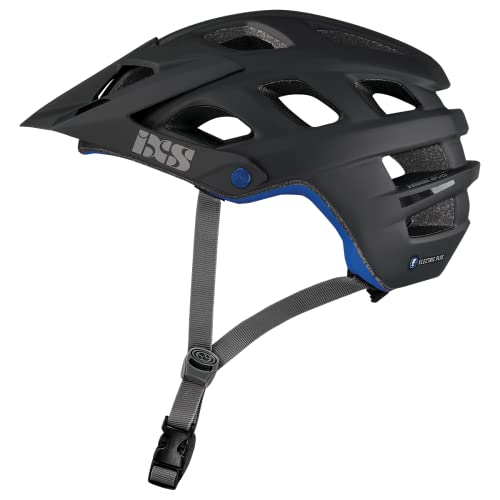 IXS Trail EVO Electric Plus E-Bike Edtion - Casco para Bicicleta de montaña, Ciclista/VAE, Unisex, Negro, L (58-62 cm)