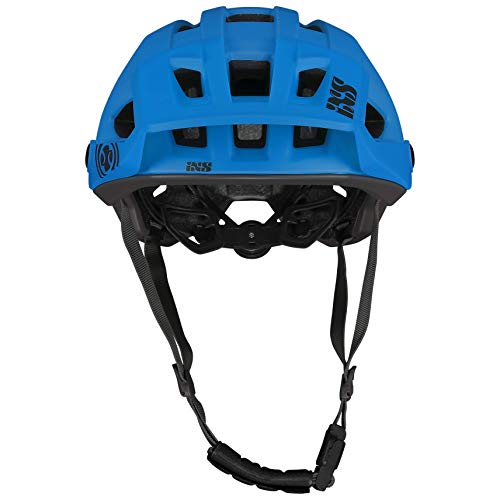 IXS Trigger Am - Casco de montaña Unisex para Adulto, Azul (neón Blue), ML (58-62 cm)