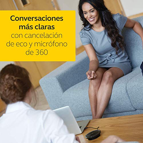 Jabra Speak 510 - Altavoz Portátil para Conferencias con USB - Certificado para Comunicaciones Unificadas - Compatible con PC, Smartphones y Tabletas