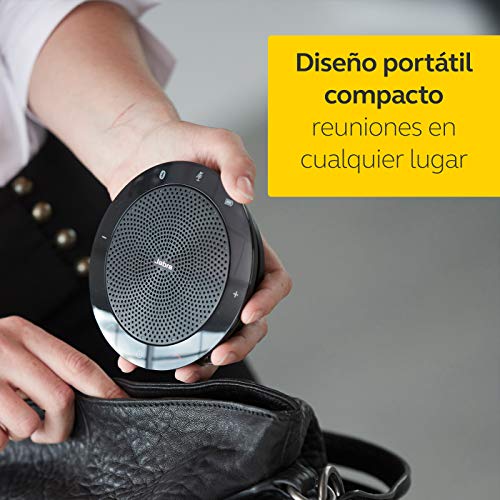 Jabra Speak 510 – Altavoz Portátil para Conferencias con USB y Bluetooth – Compatible con PC, Smartphones y Tabletas