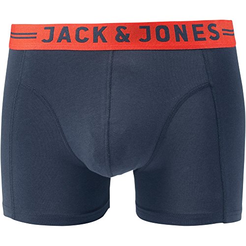 JACK & JONES JACLICHFIELD TRUNKS 3 PACK, Bóxer Hombre, Multicolor (Burgundy), Medium