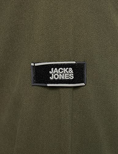 Jack & Jones Jcoben Classic-Camiseta de Manga Corta Camisa, Forest Night, M para Hombre