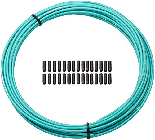 Jagwire Shift Housing 4mm Lex-SL Slick-Lube (10 m) – Bianchi Piezas de Repuesto para Adulto, Unisex, Color Verde Celeste, Talla única