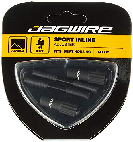 Jagwire Tensor De Cable De Cambio Inline Adjusters Color Negro