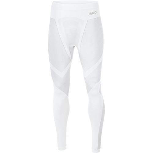 JAKO Comfort 2.0 Mallas largas, Hombre, Blanco, Large